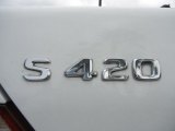 1998 Mercedes-Benz S 420 Sedan Marks and Logos