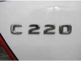 1995 Mercedes-Benz C 220 Sedan Marks and Logos