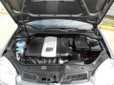 2009 Volkswagen Rabbit 2 Door 2.5 Liter DOHC 20-Valve 5 Cylinder Engine