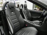 2007 Mercedes-Benz SLK 55 AMG Roadster Black Interior