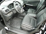 2012 Honda CR-V EX-L 4WD Black Interior