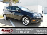 2012 Black Volkswagen Golf 4 Door TDI #61345588