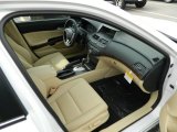 2012 Honda Accord Crosstour EX-L Ivory Interior