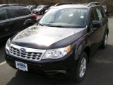 2012 Obsidian Black Pearl Subaru Forester 2.5 X #61344277