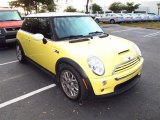 Liquid Yellow Mini Cooper in 2003