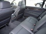 2012 BMW 7 Series 740Li Sedan Rear Seat