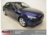 2008 Deep Sea Blue Metallic BMW 5 Series 528i Sedan #61344821