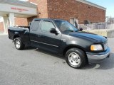 1999 Black Ford F150 XLT Extended Cab #61345445