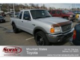2001 Silver Frost Metallic Ford Ranger XLT SuperCab 4x4 #61344114