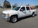 2012 Summit White Chevrolet Silverado 1500 LT Crew Cab 4x4 #61345345