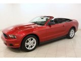 2010 Ford Mustang V6 Convertible Front 3/4 View