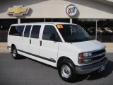2002 Summit White Chevrolet Express 3500 Extended Passenger Van #61345227
