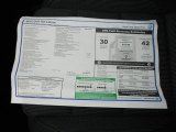 2012 Volkswagen Golf 4 Door TDI Window Sticker