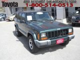 2000 Forest Green Pearl Jeep Cherokee Sport #61457390