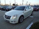 2012 White Diamond Tricoat Cadillac CTS 3.6 Sedan #61457619