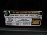 2006 Saturn VUE V6 Info Tag