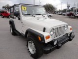 2002 Jeep Wrangler Sport 4x4 Front 3/4 View