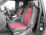 2003 Ford F150 Heritage Edition Supercab 4x4 Black/Red Interior