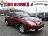 2012 Ruby Red Pearl Subaru Outback 2.5i Limited #61499710