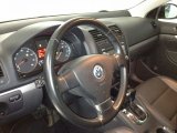 2009 Volkswagen Jetta SE SportWagen Steering Wheel