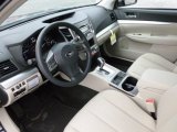 2012 Subaru Outback 2.5i Warm Ivory Interior