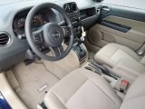 2012 Jeep Compass Sport Dark Slate Gray/Light Pebble Beige Interior