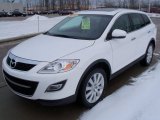Crystal White Pearl Mica Mazda CX-9 in 2010