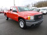 2012 Fire Red GMC Sierra 1500 Extended Cab 4x4 #61499805