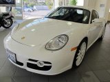 2007 Carrara White Porsche Cayman S #61499503