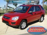 2009 Volcanic Red Kia Sportage LX V6 4x4 #61499744