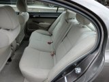 2009 Honda Civic EX Sedan Rear Seat