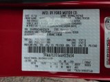 2010 Fusion Color Code for Red Candy Metallic - Color Code: U6
