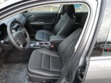 2012 Ford Fusion SEL V6 AWD Charcoal Black Interior