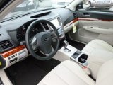 2012 Subaru Outback 3.6R Limited Warm Ivory Interior