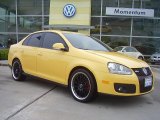 2007 Fahrenheit Yellow Volkswagen Jetta GLI Fahrenheit Edition Sedan #6145724
