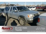 2000 Silver Ice Nissan Frontier XE V6 Extended Cab 4x4 #61530010