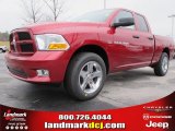 2012 Deep Cherry Red Crystal Pearl Dodge Ram 1500 Express Quad Cab #61537685