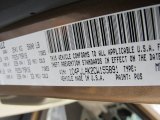 2012 Liberty Color Code for Canyon Brown Pearl - Color Code: PUS