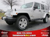 2012 Bright Silver Metallic Jeep Wrangler Unlimited Sahara 4x4 #61537647