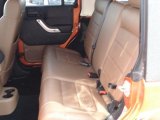 2011 Jeep Wrangler Unlimited Rubicon 4x4 Rear Seat