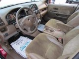 2002 Honda CR-V EX 4WD Saddle Interior