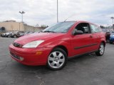 2002 Sangria Red Metallic Ford Focus ZX3 Coupe #61537619