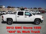 2012 Summit White GMC Sierra 1500 SL Crew Cab #61538048