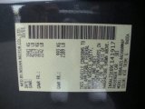 2009 Altima Color Code for Dark Slate Metallic - Color Code: K50