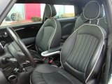 2010 Mini Cooper John Cooper Works Hardtop Lounge Carbon Black Leather Interior