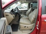 2012 Volkswagen Routan SEL Premium Sierra Sand Interior