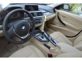 2012 BMW 3 Series 328i Sedan Beige Interior
