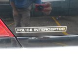 2007 Ford Crown Victoria Police Interceptor Marks and Logos