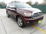 2008 Cassis Red Pearl Toyota Sequoia Limited #61537760