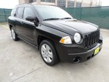 2008 Brilliant Black Crystal Pearl Jeep Compass Sport #61537756